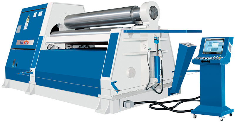 Hydraulic 4-Roller Roll Bending Machine